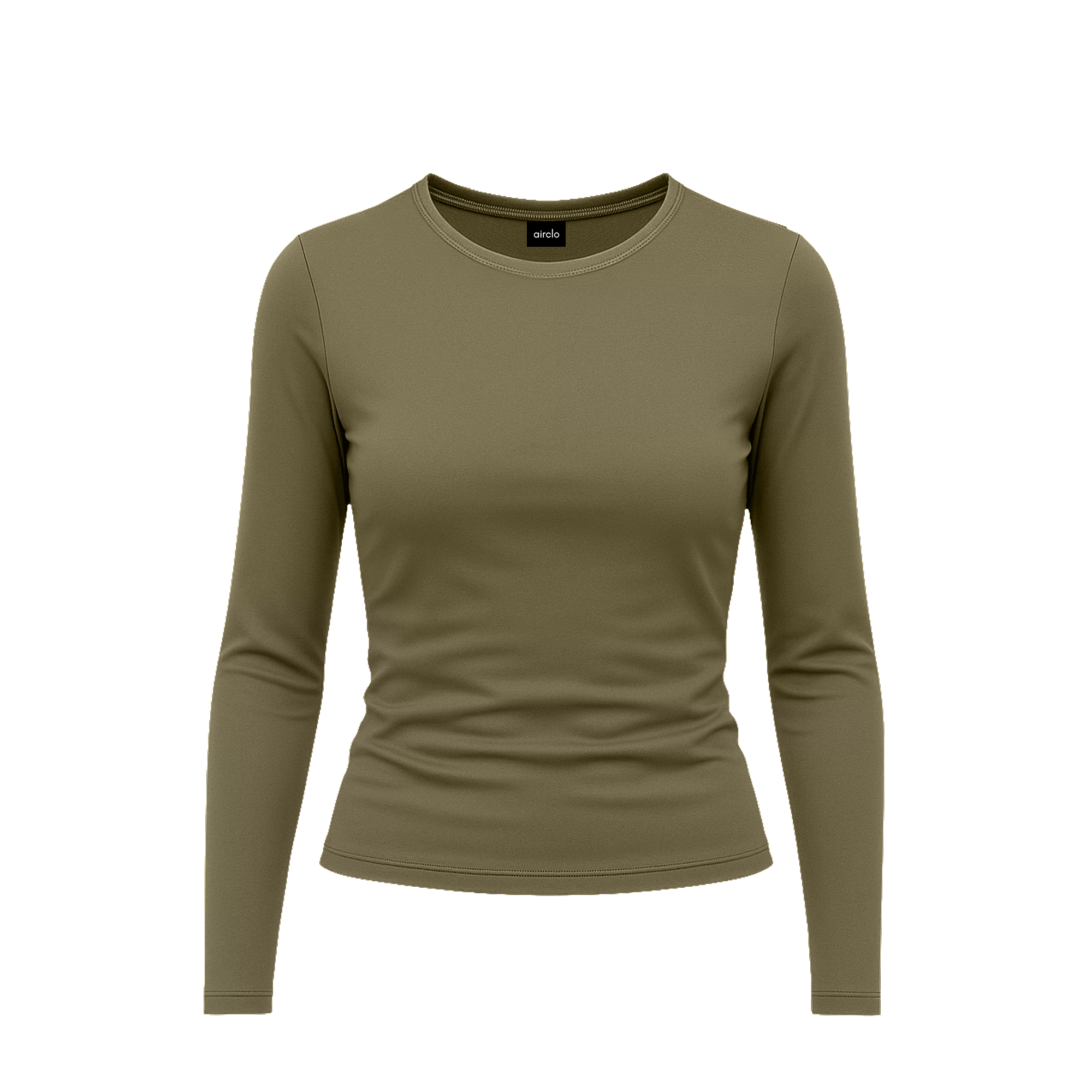 Olive Long Sleeve Top