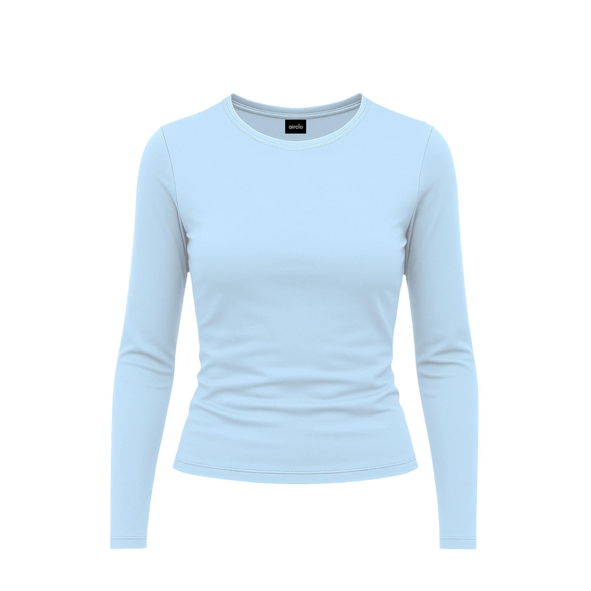 Sky Blue Long Sleeve Top