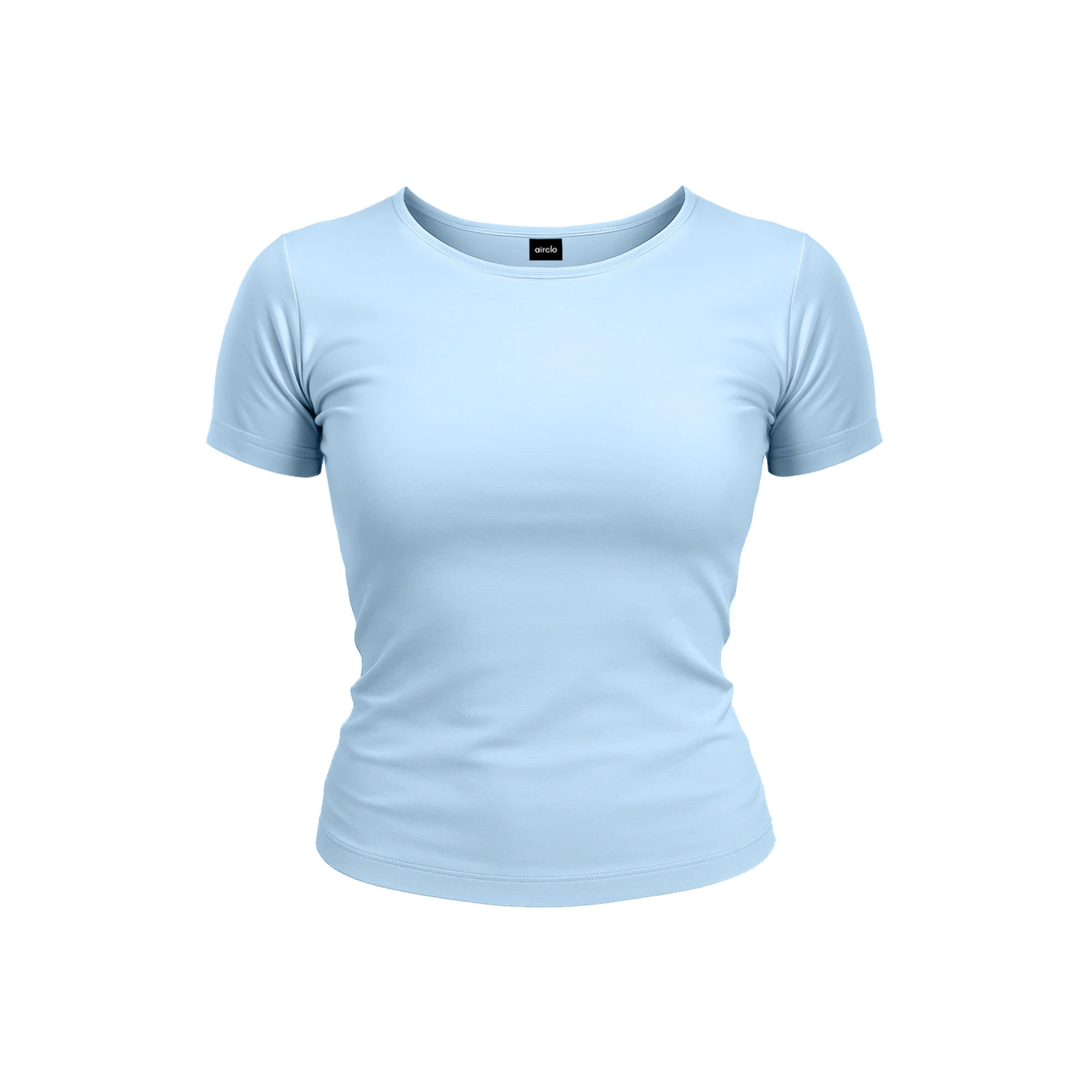 Sky Blue Short Sleeve Top