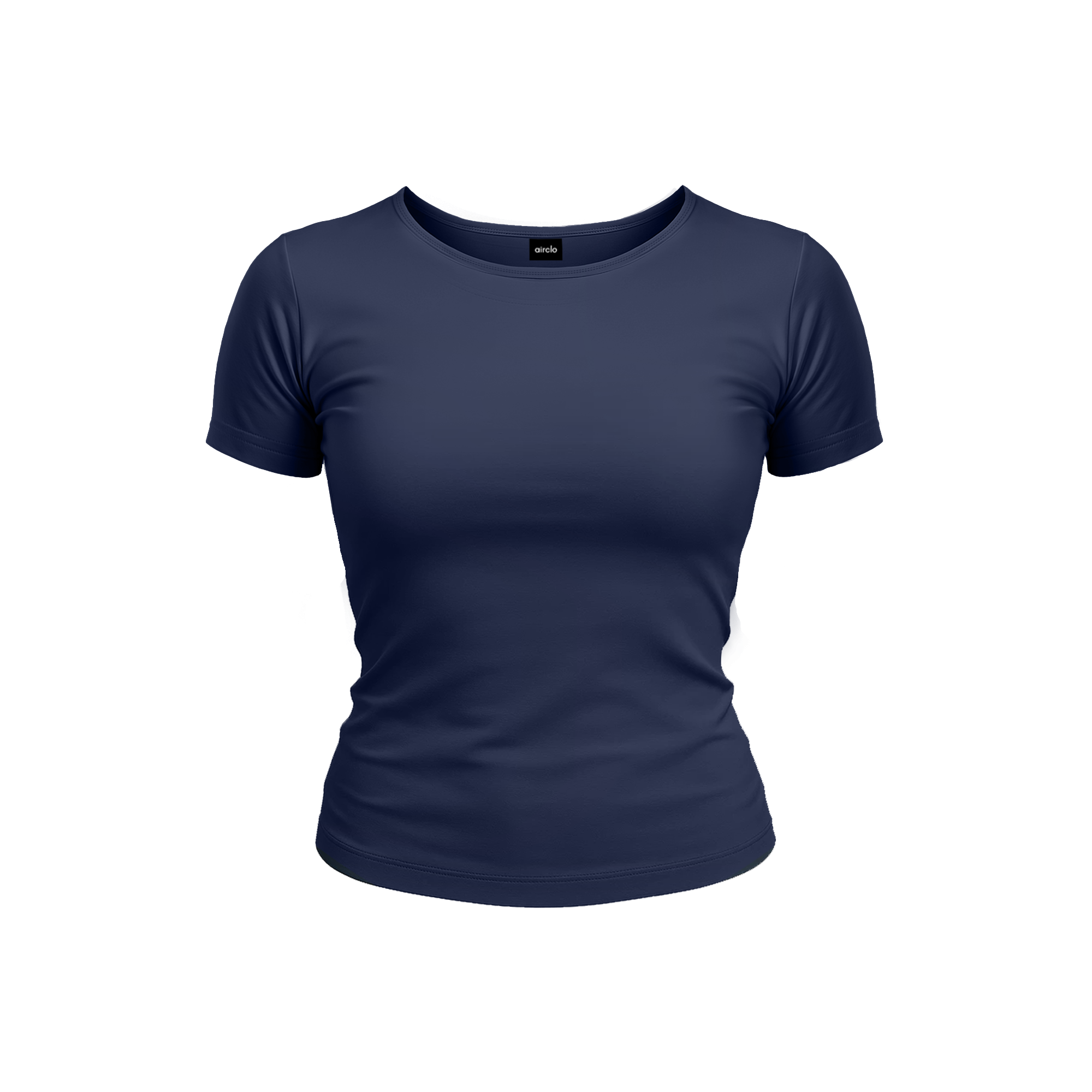 Navy Short Sleeve Top