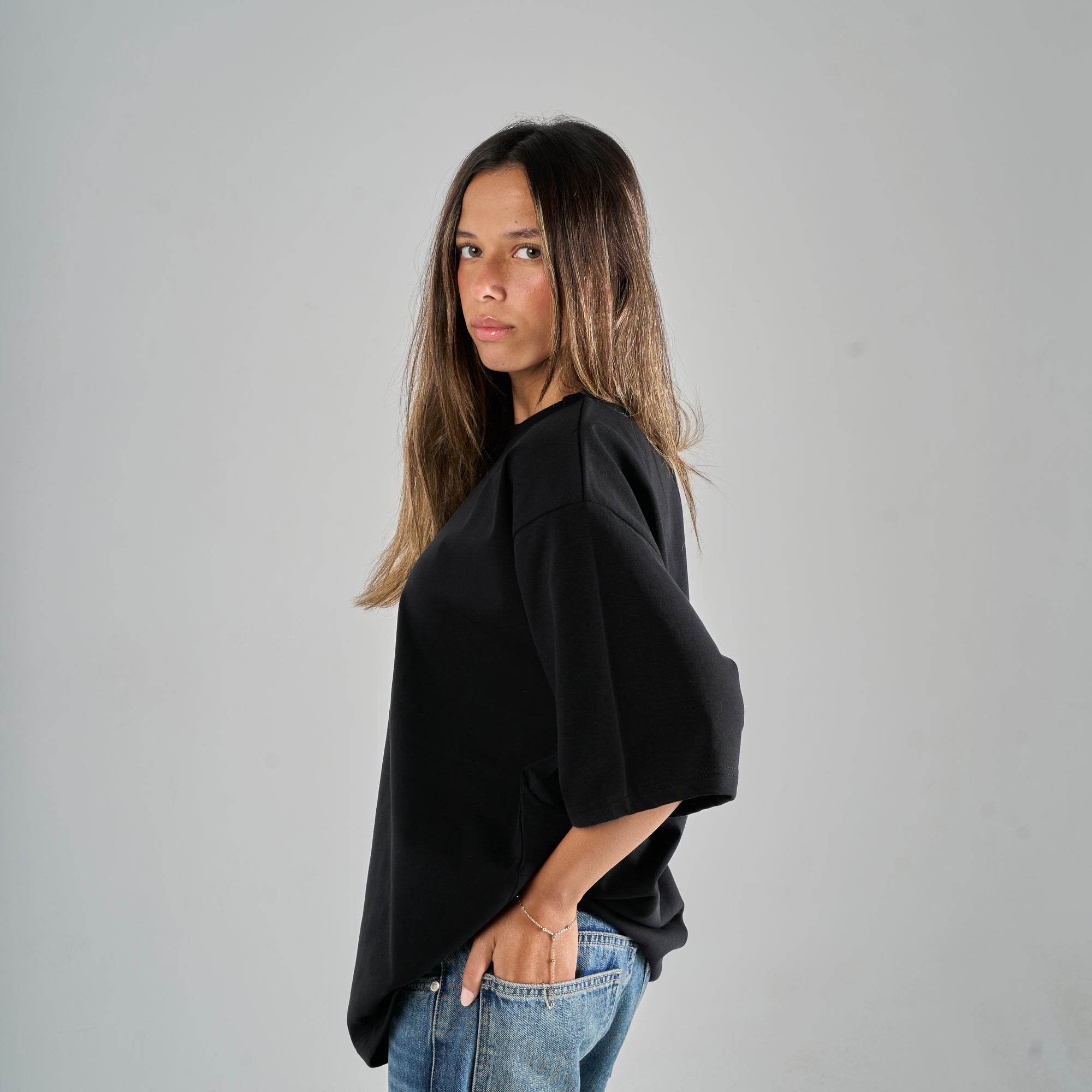Black Oversized T-shirt