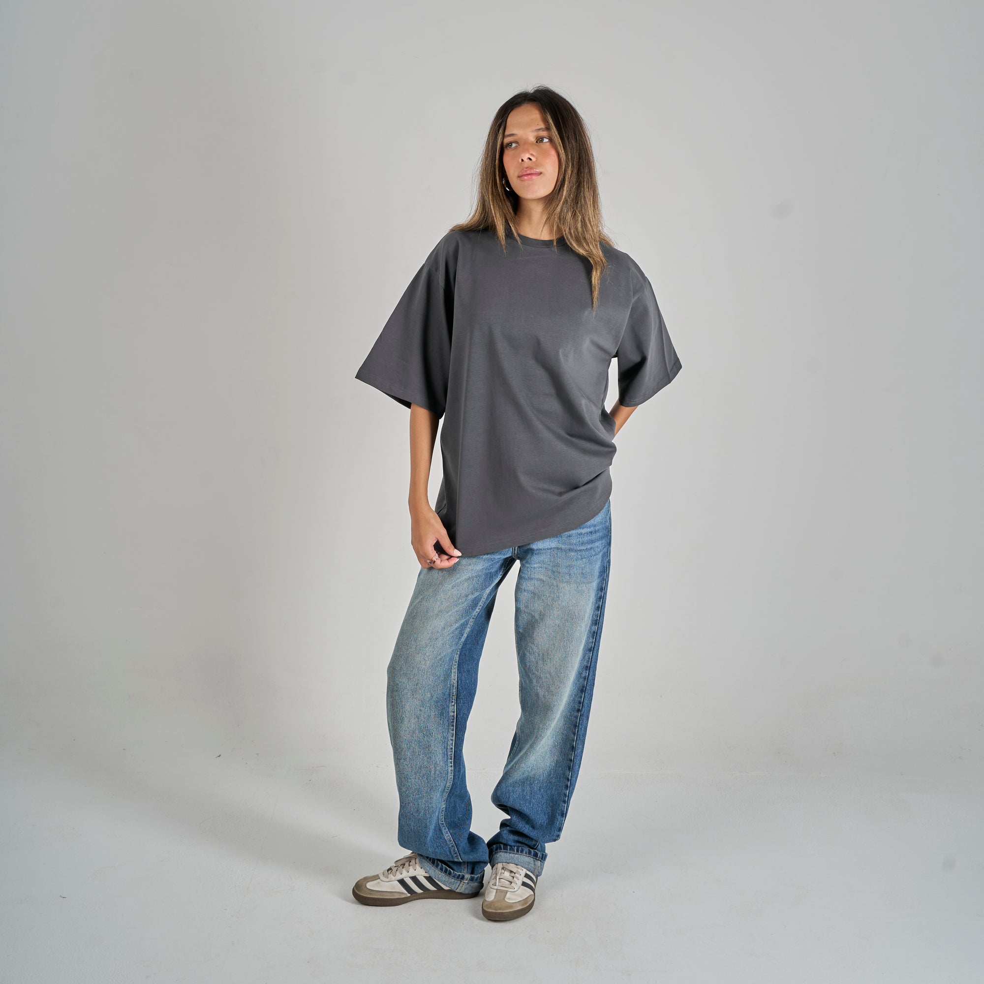 Grey Oversized T-shirt