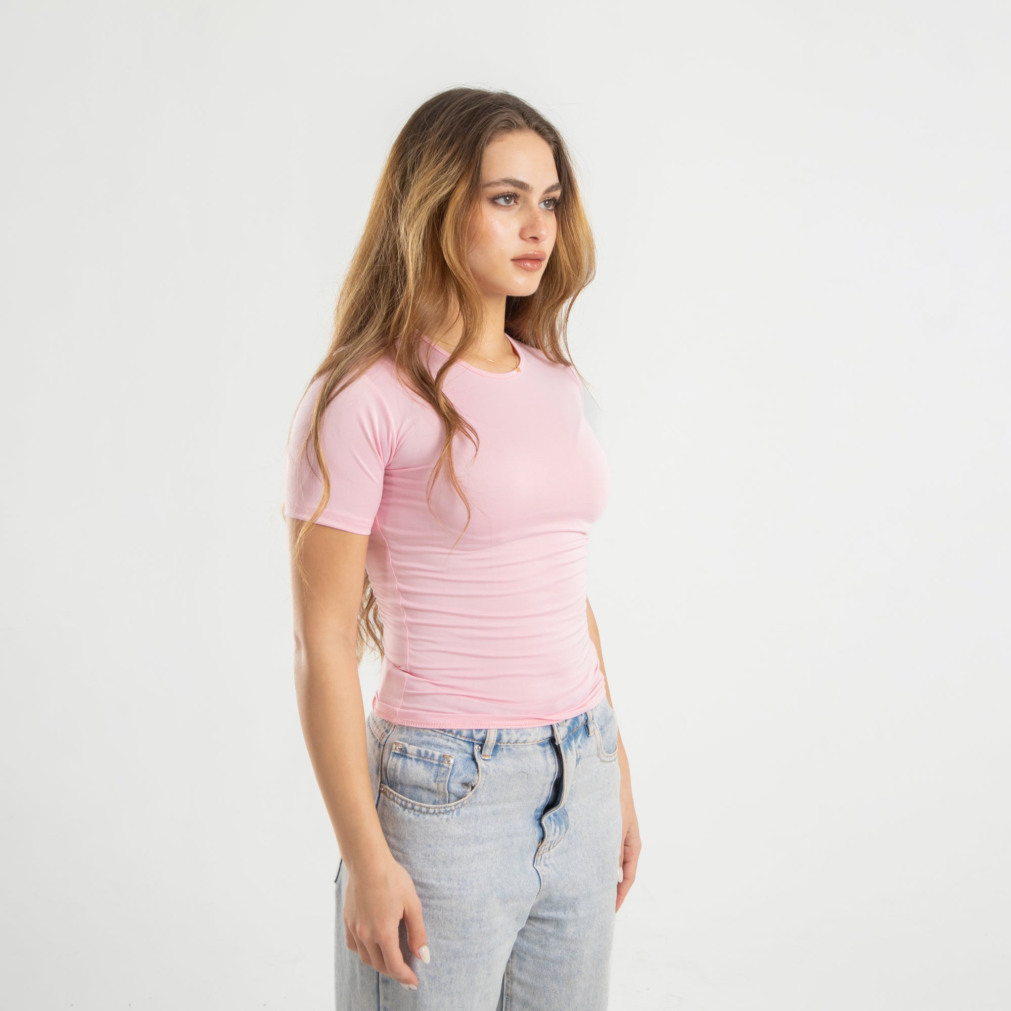 Pink Short Sleeve Top