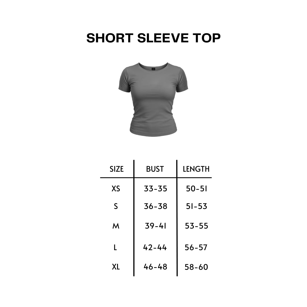 Navy Short Sleeve Top