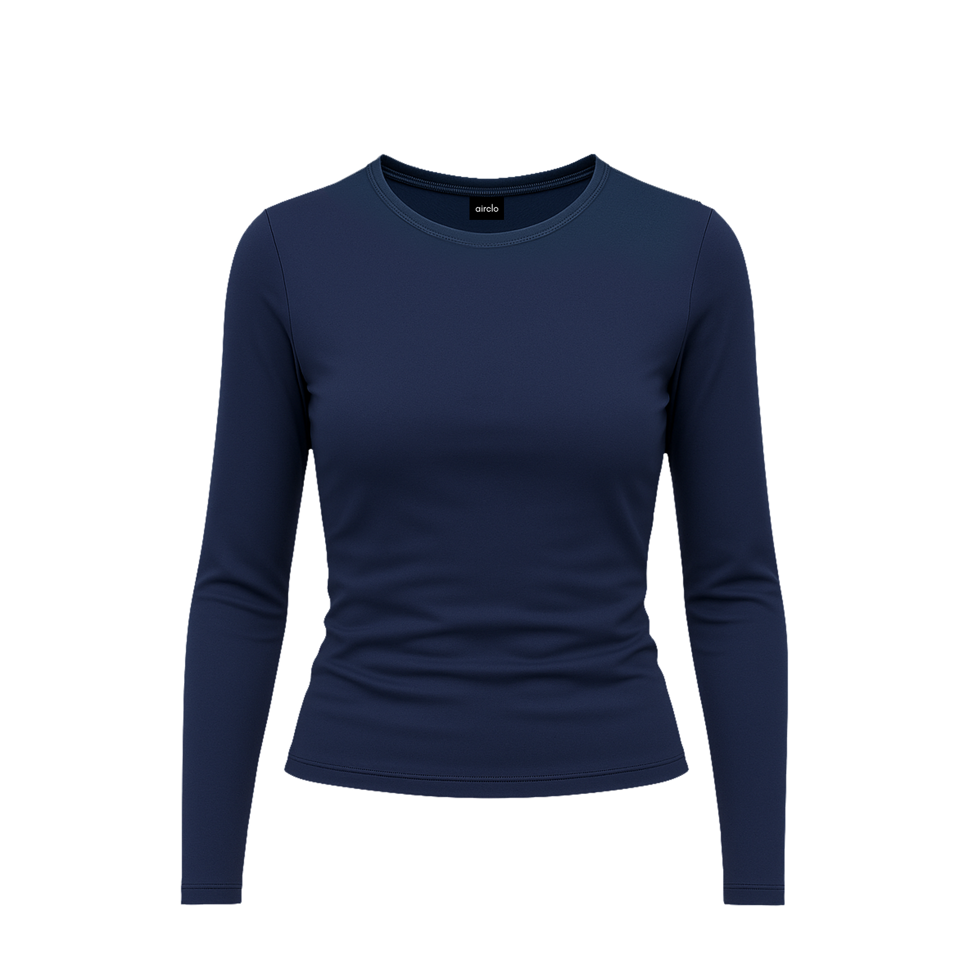 Navy Long Sleeve Top