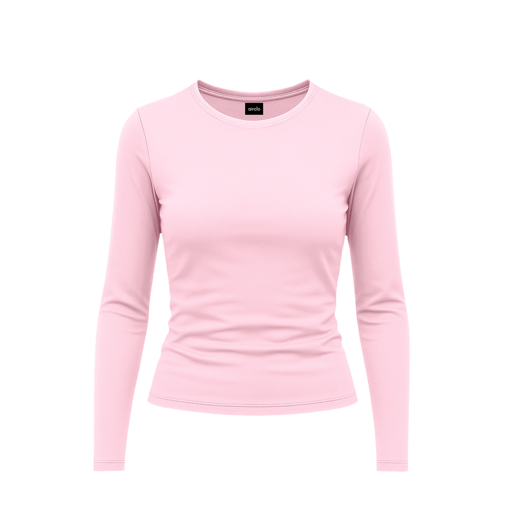 Pink Long Sleeve Top