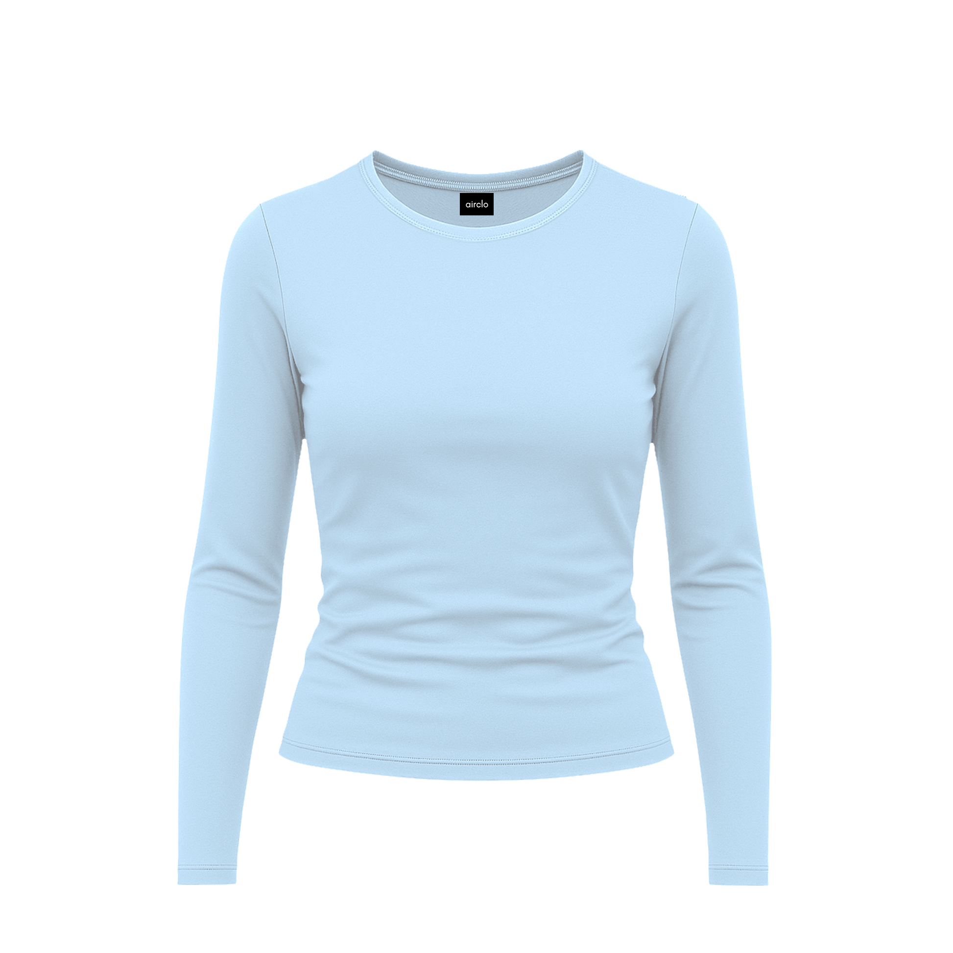 Sky Blue Long Sleeve Top