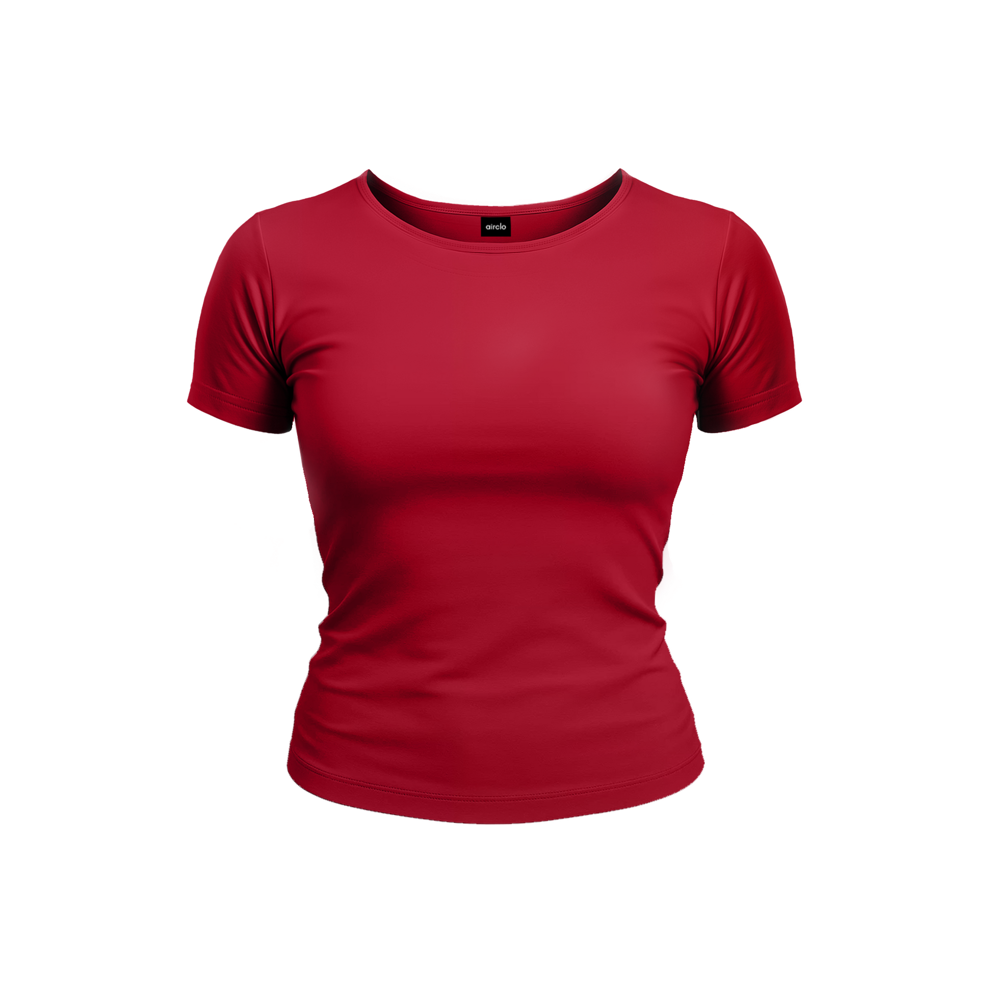 Burgundy Short Sleeve Top