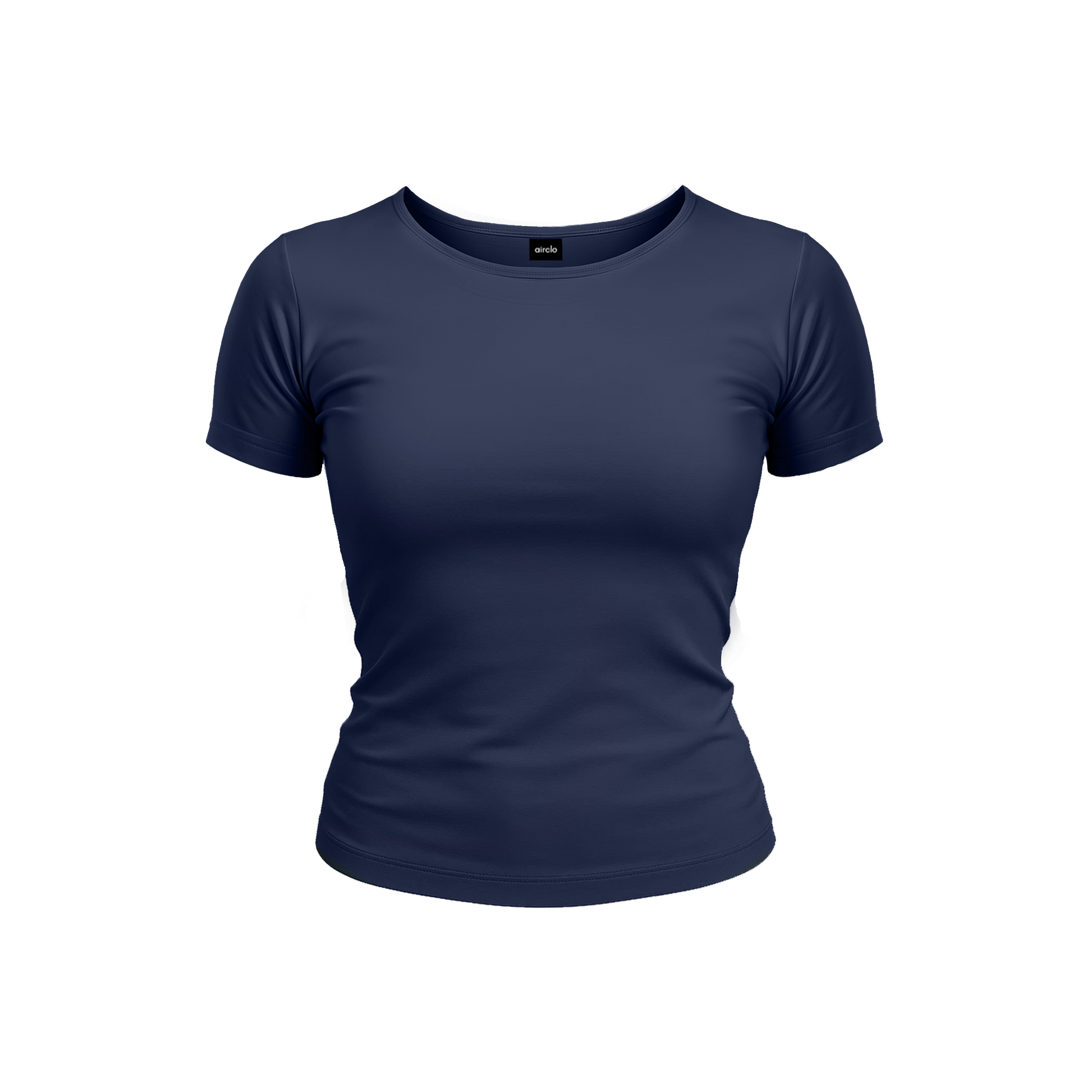 Navy Short Sleeve Top