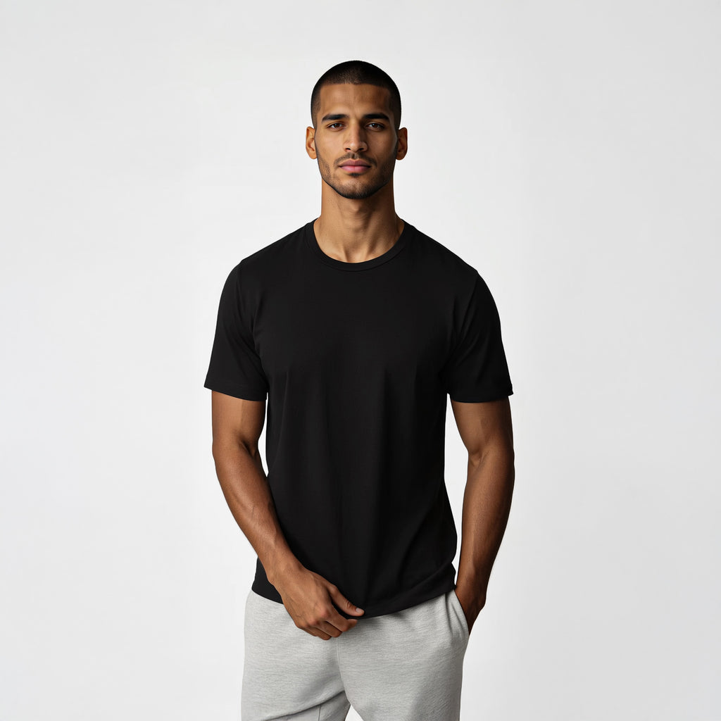 Black Regular T-shirt