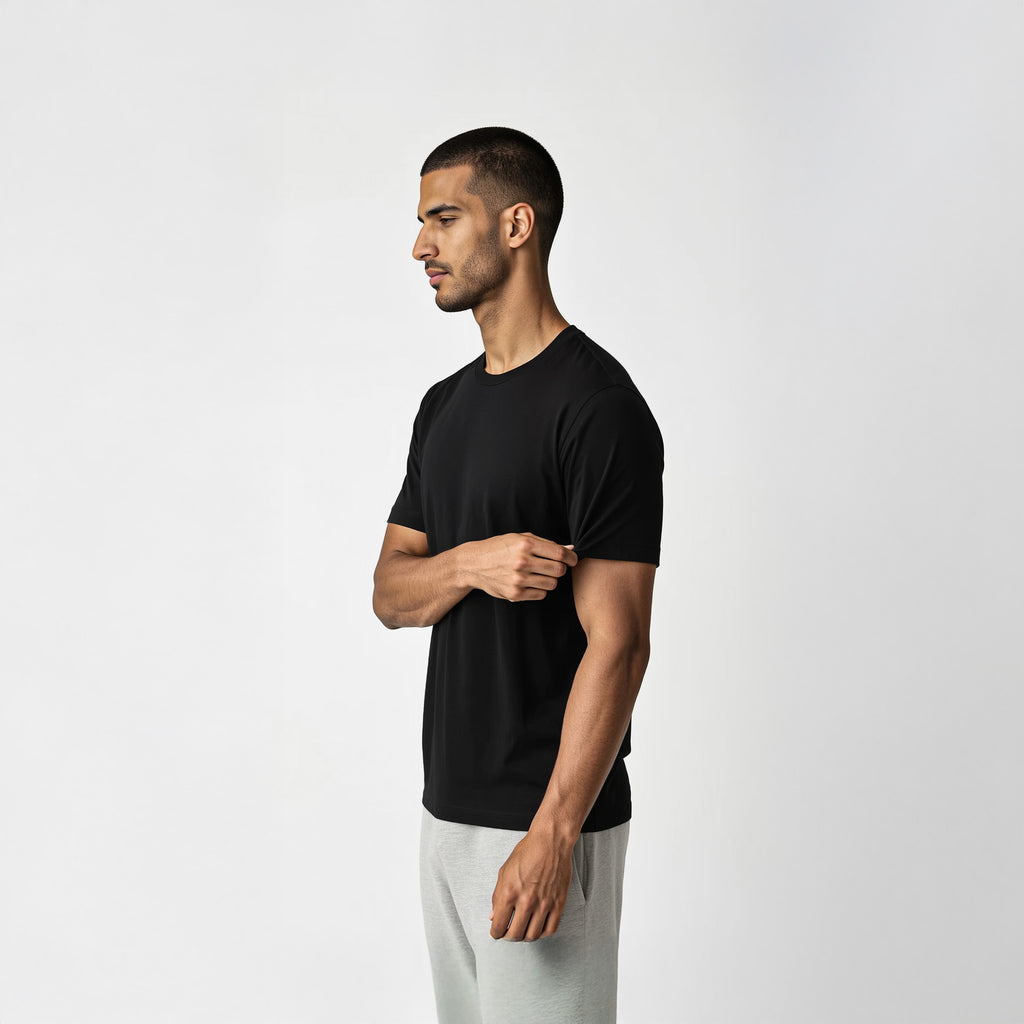Black Regular T-shirt