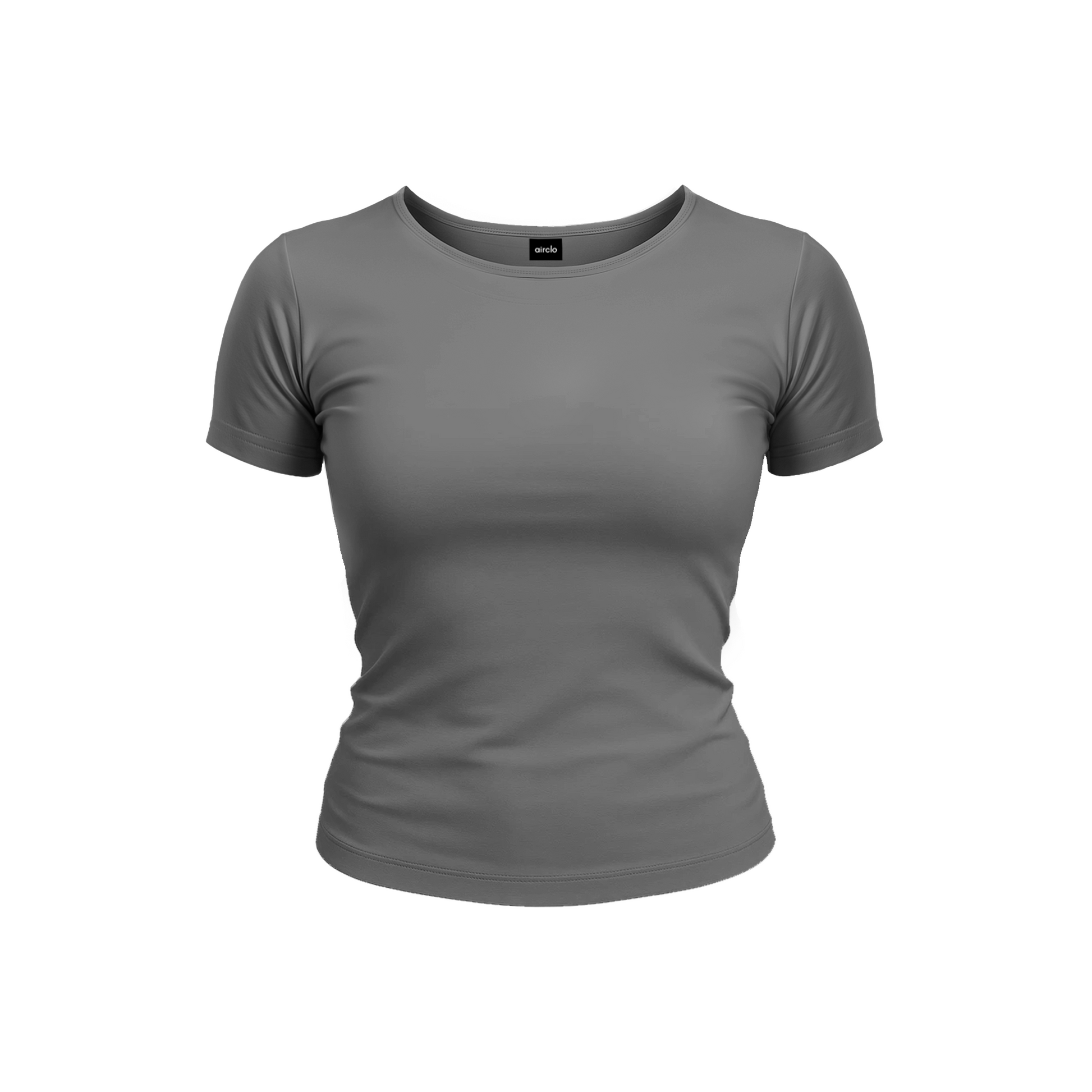 Grey Short Sleeve Top