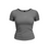 Grey Short Sleeve Top