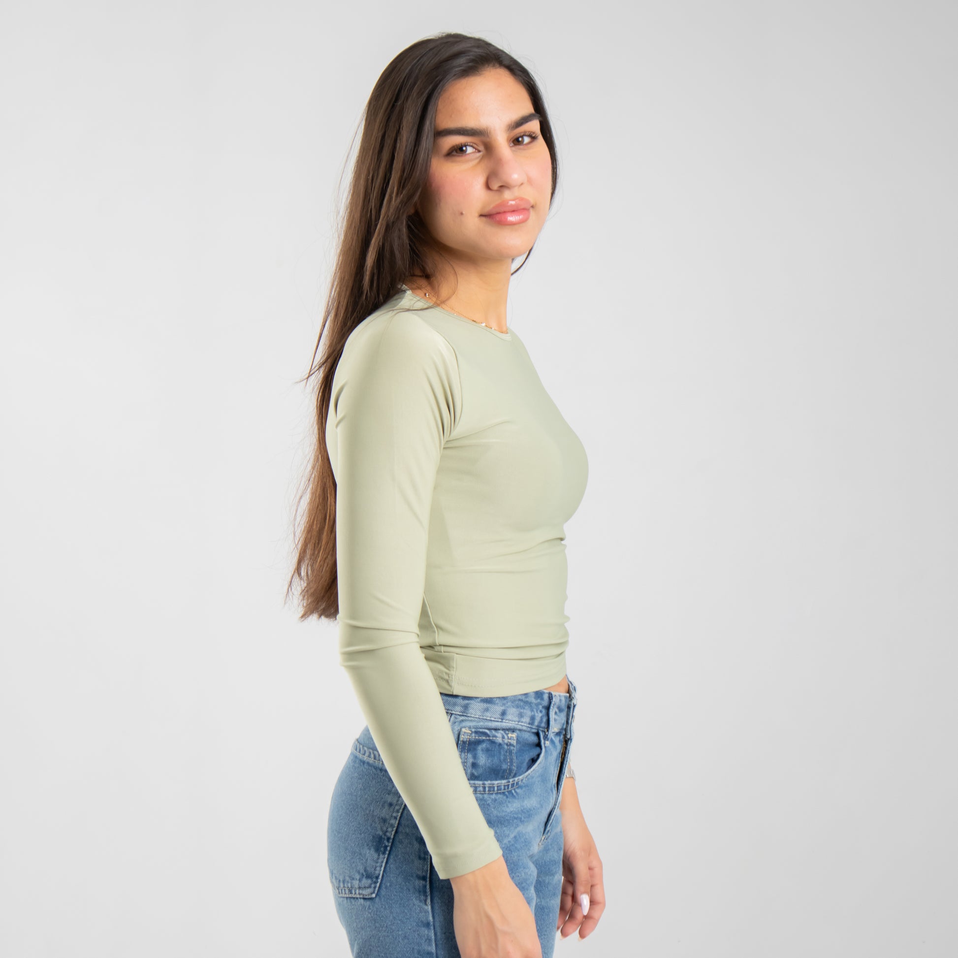 Matcha Long Sleeve Top