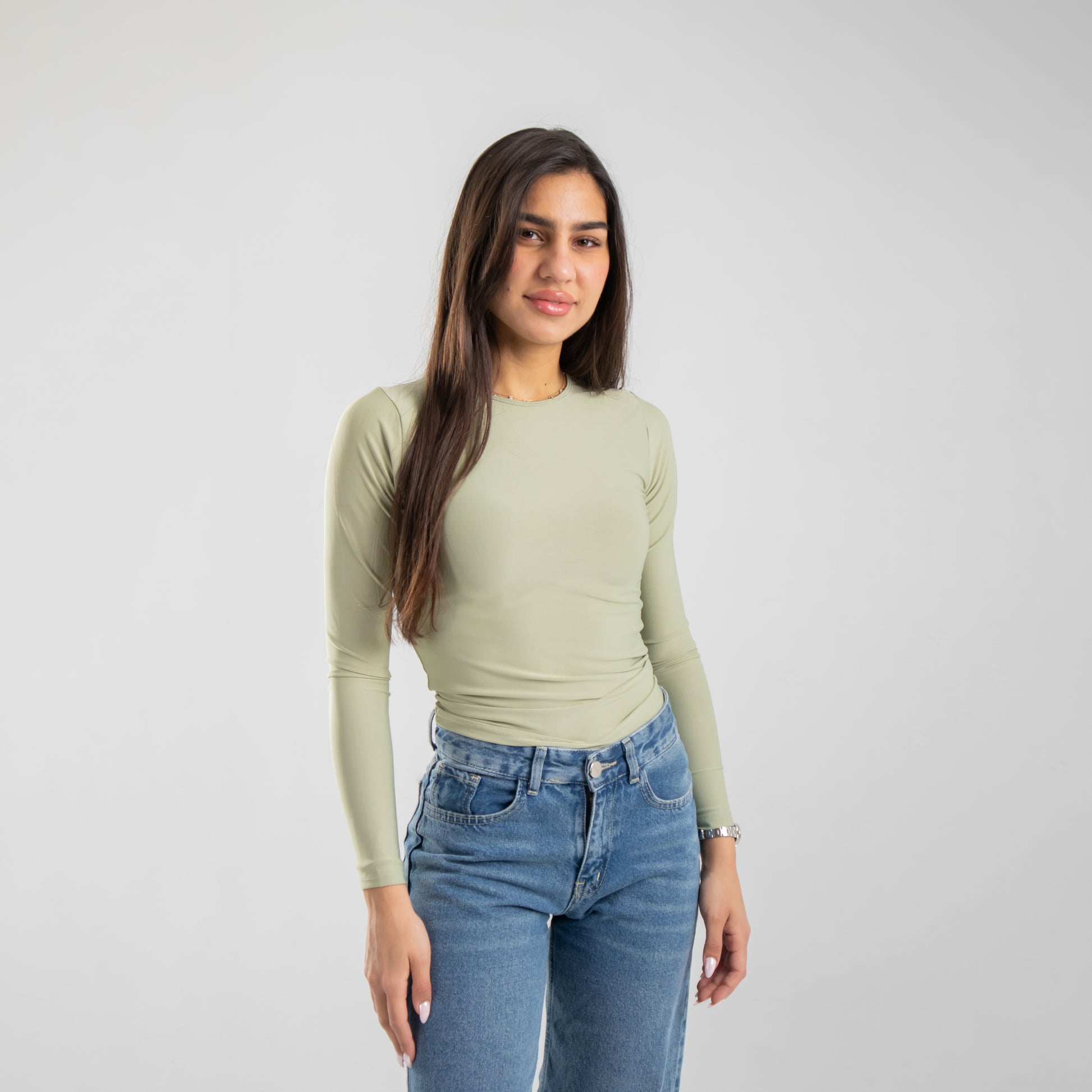 Matcha Long Sleeve Top