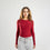 Burgundy Long Sleeve Top