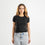 Black Short Sleeve Top