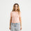 Peach Short Sleeve Top