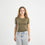 Olive Short Sleeve Top