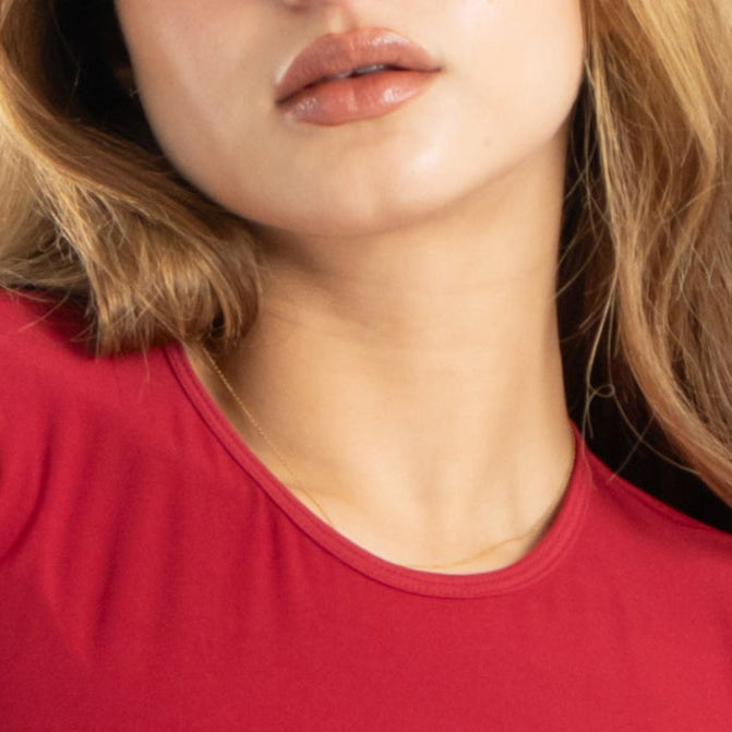 Burgundy Tank Top