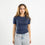 Navy Short Sleeve Top