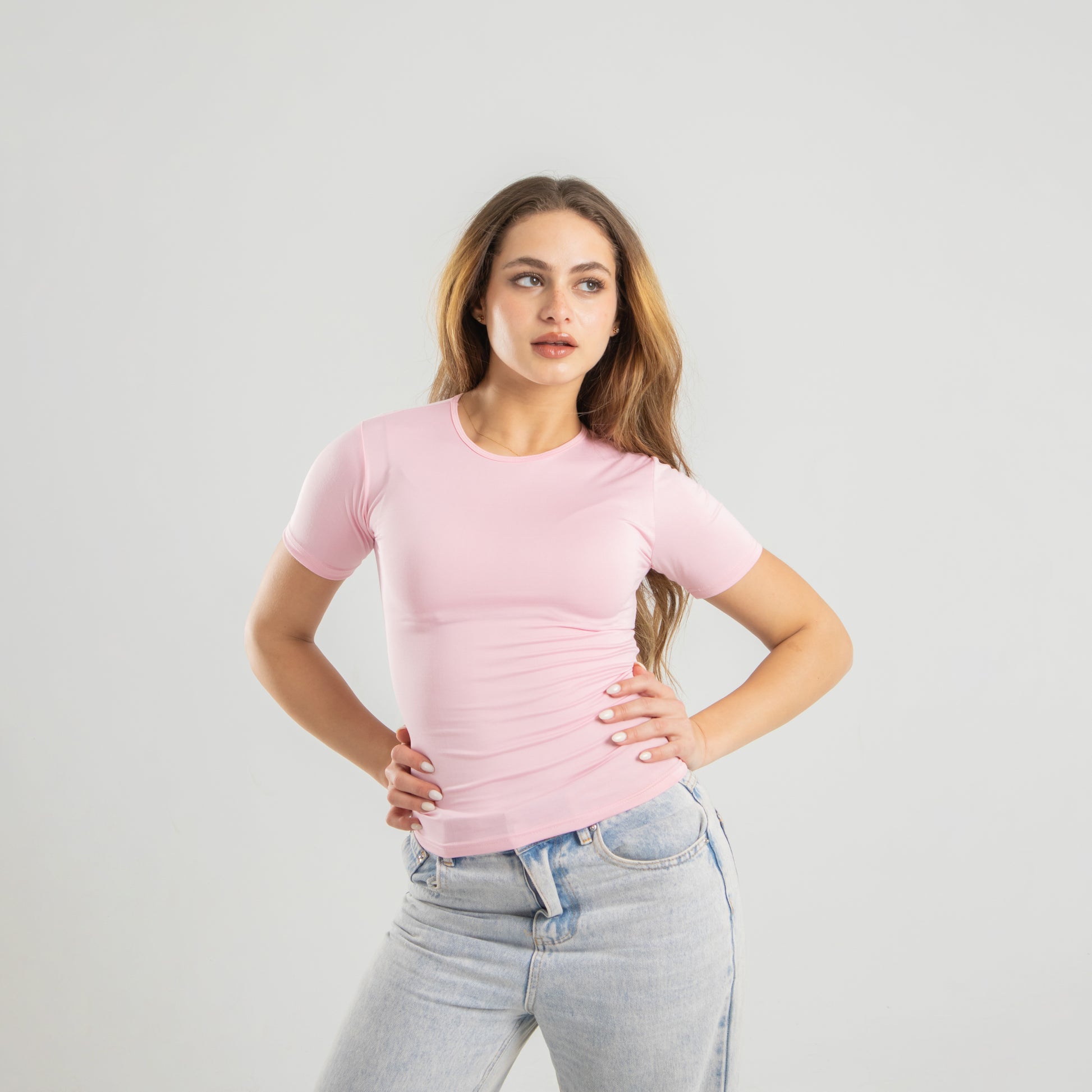 Pink Short Sleeve Top