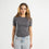 Grey Short Sleeve Top