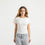 White Short Sleeve Top