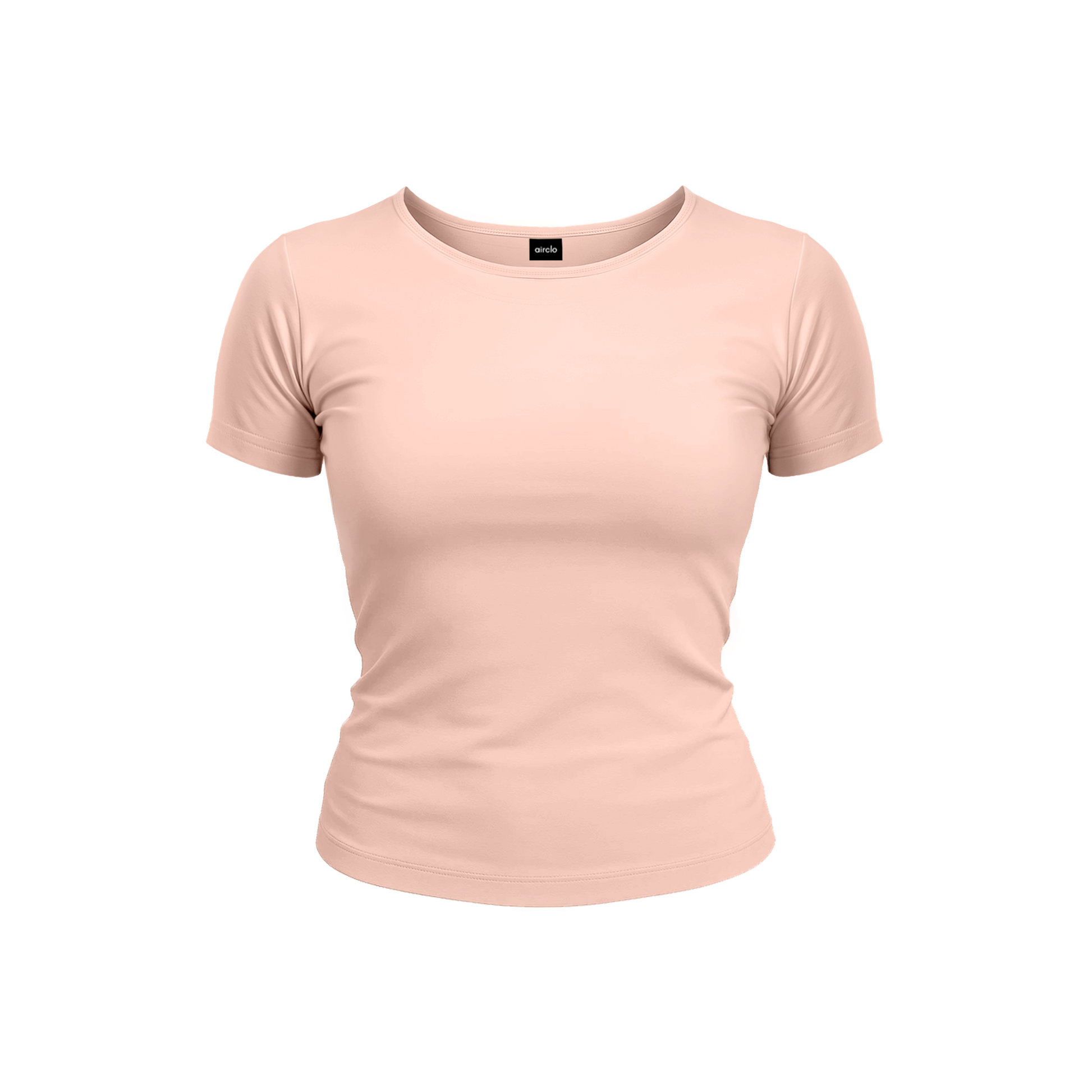 Peach Short Sleeve Top