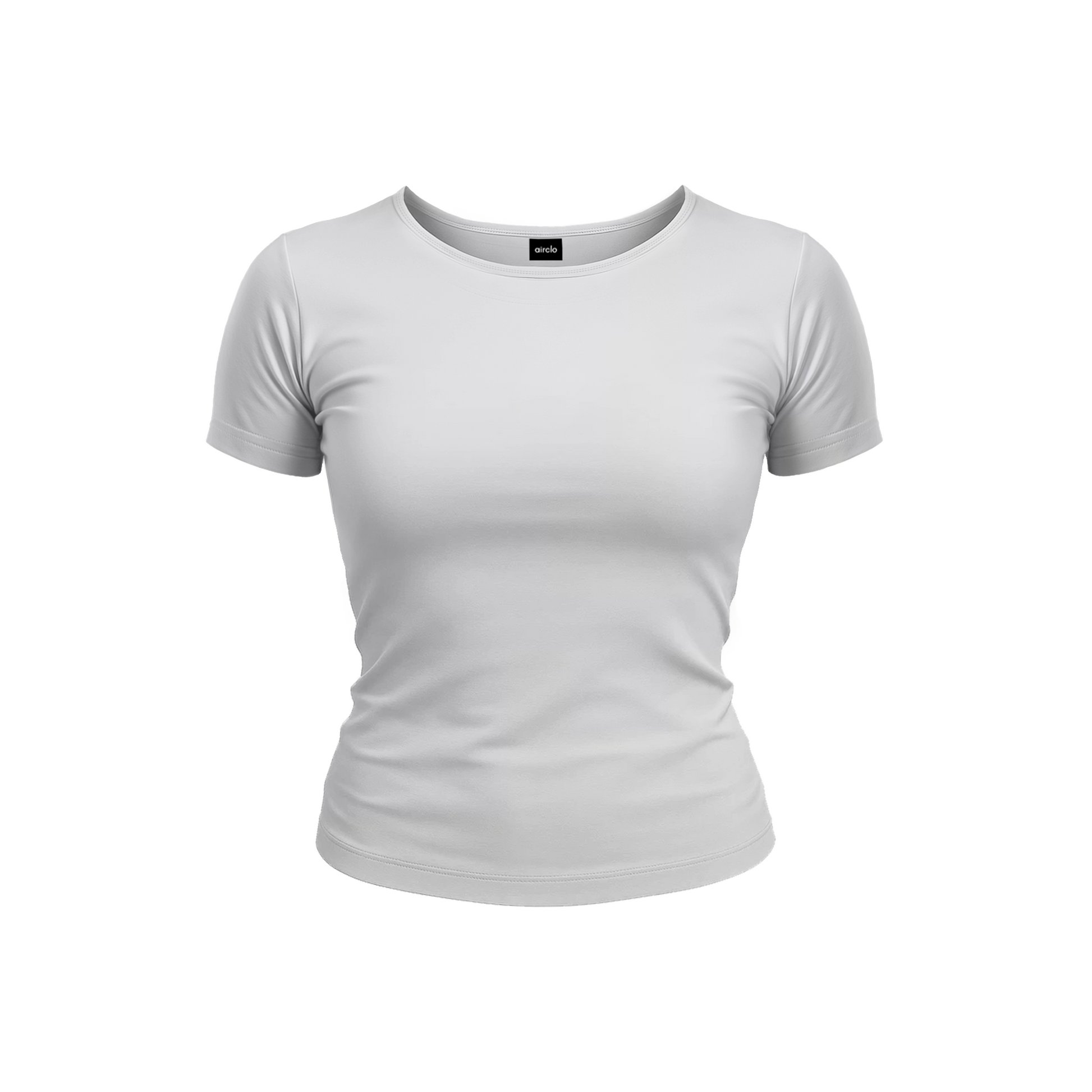 Light Grey Short Sleeve Top